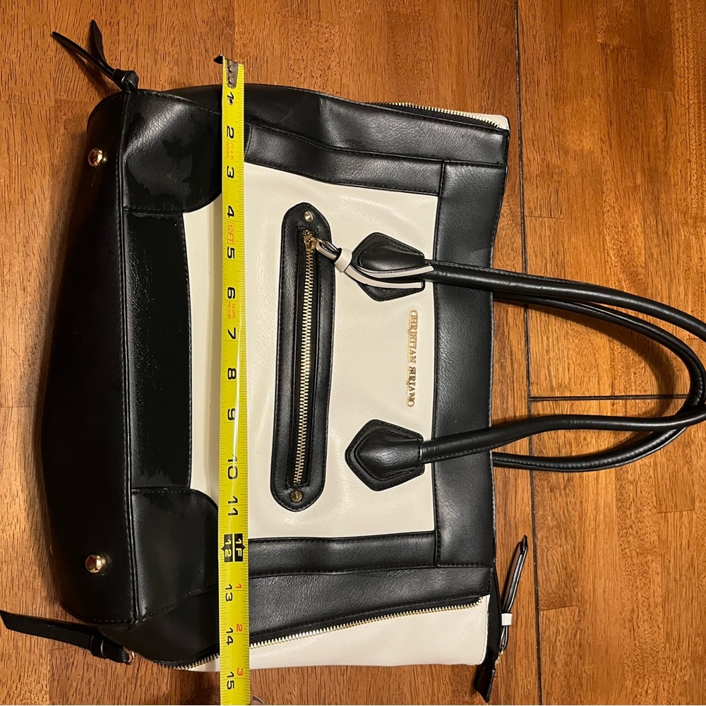 Christian Siriano Black and White Purse - Picture 9 of 10